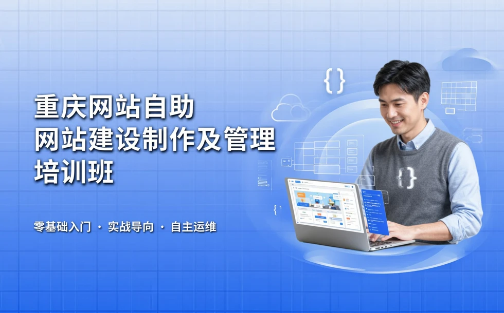 重庆网站自助网站建设制作及管理培训班