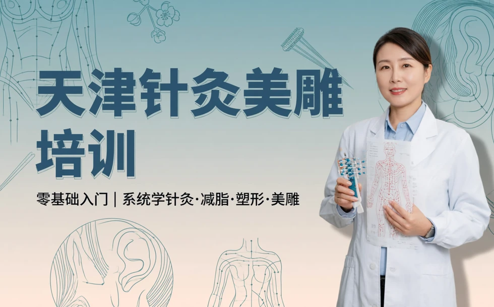 天津针灸减肥瘦身美雕全科培训课程