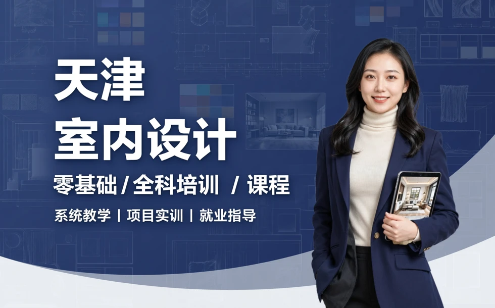 天津室内设计零基础全科培训课程