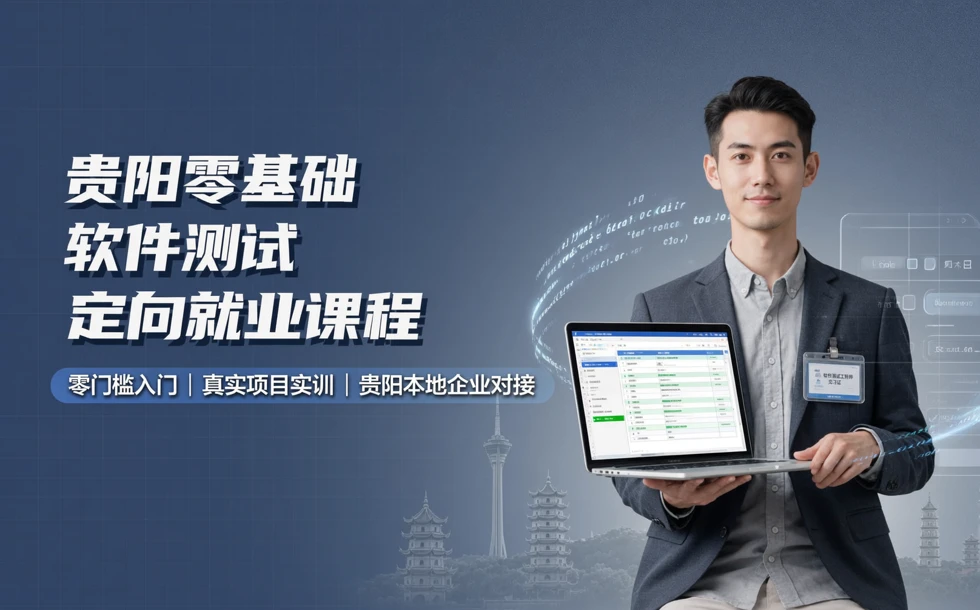 贵阳零基础软件测试定向就业课程