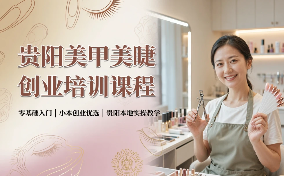 贵阳美甲美睫创业培训课程