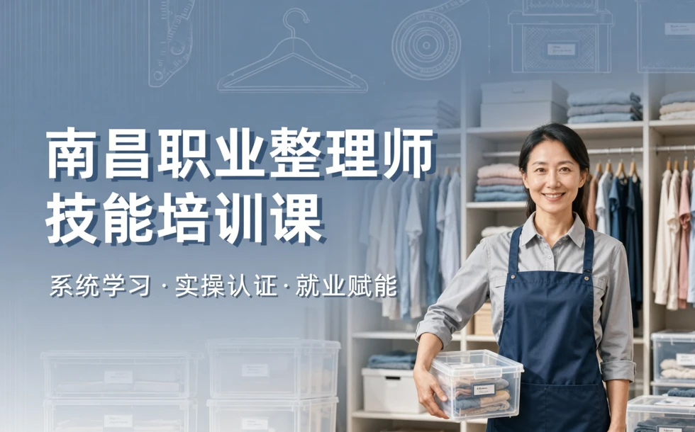 南昌职业整理师技能培训课