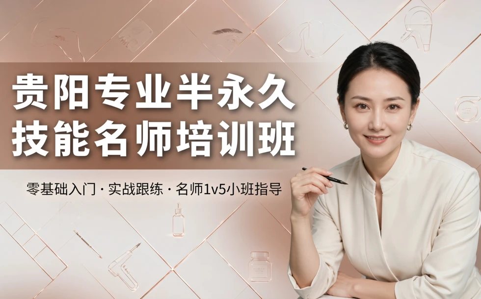 贵阳专业半永久技能名师培训班