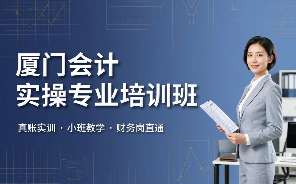 厦门会计实操专业培训班