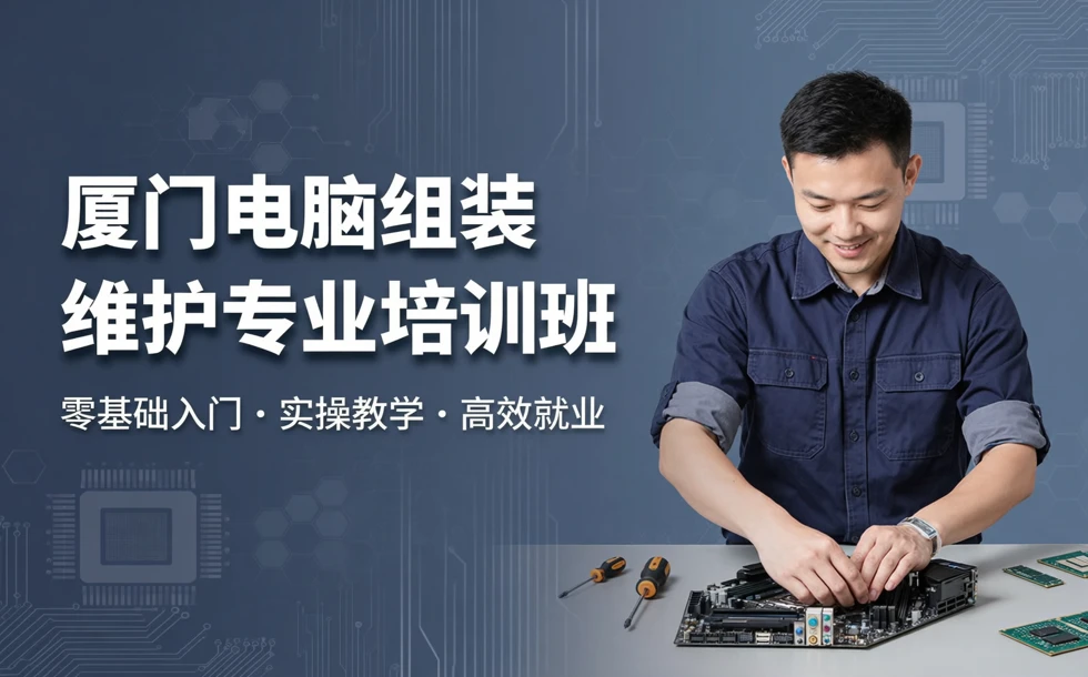 厦门电脑组装维护专业培训班