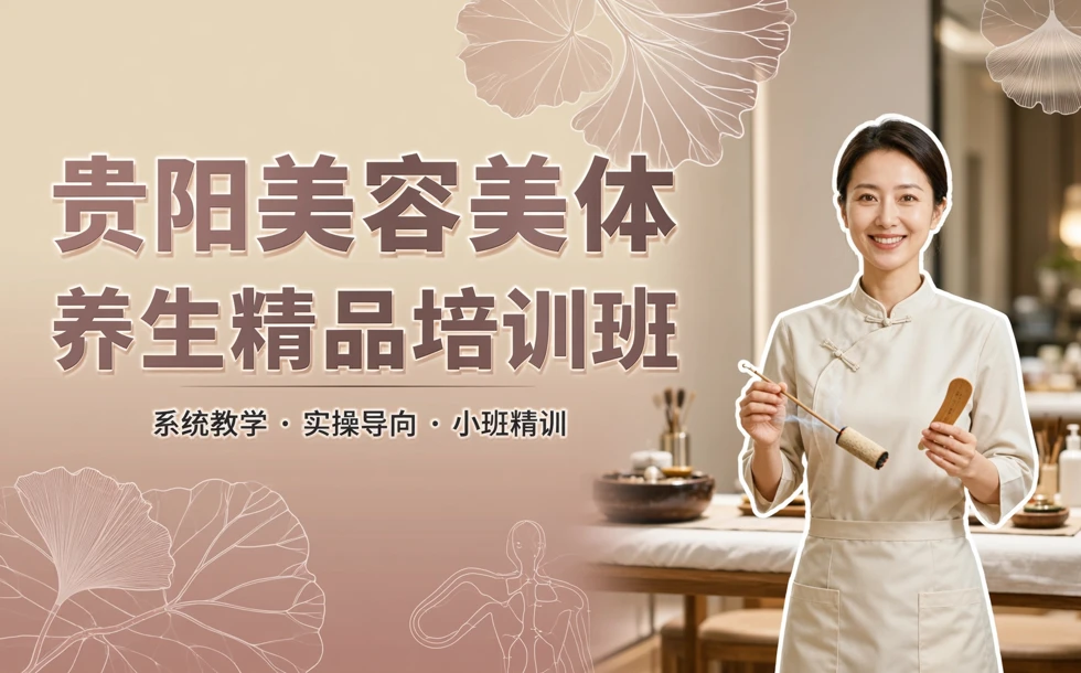 贵阳美容美体养生精品培训班