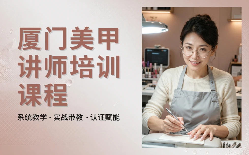 厦门美甲讲师培训课程
