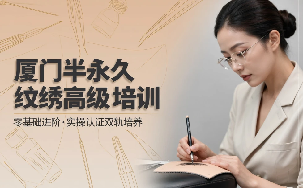 厦门半永久纹绣高级培训课程