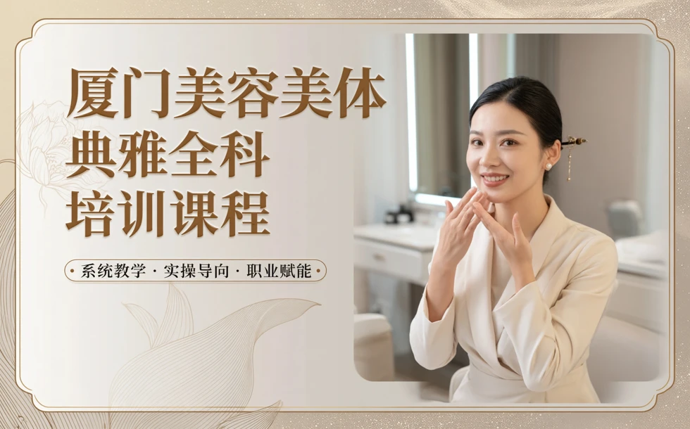 厦门美容美体典雅全科培训课程