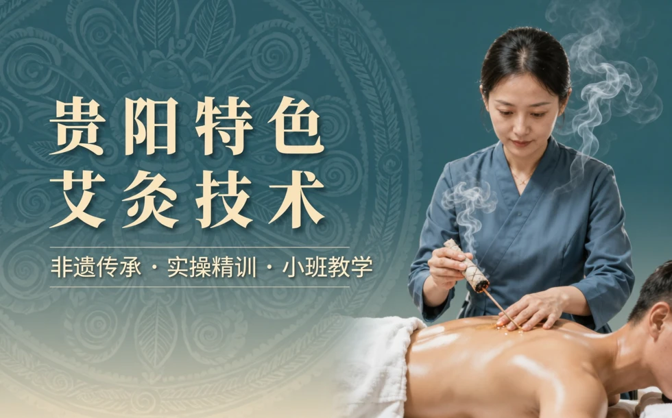 贵阳特色艾灸技术精品培训课程