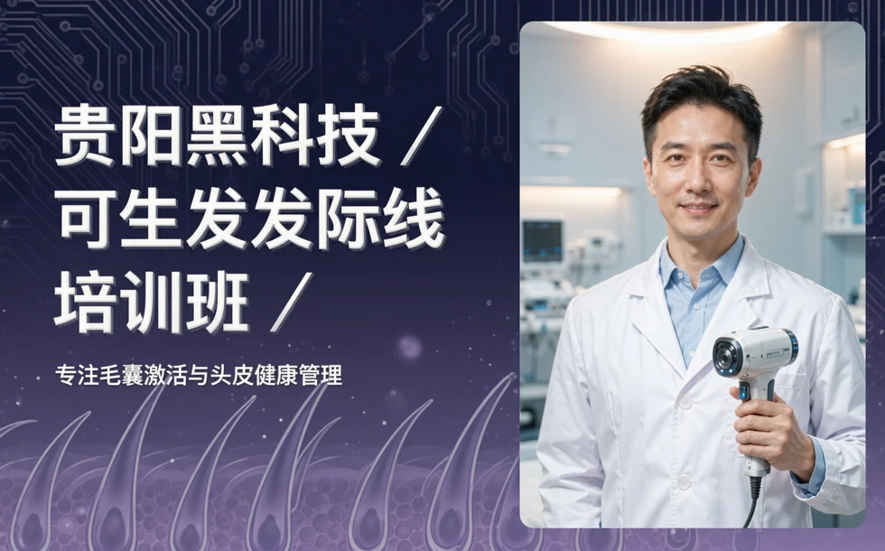 贵阳黑科技可生发发际线培训班