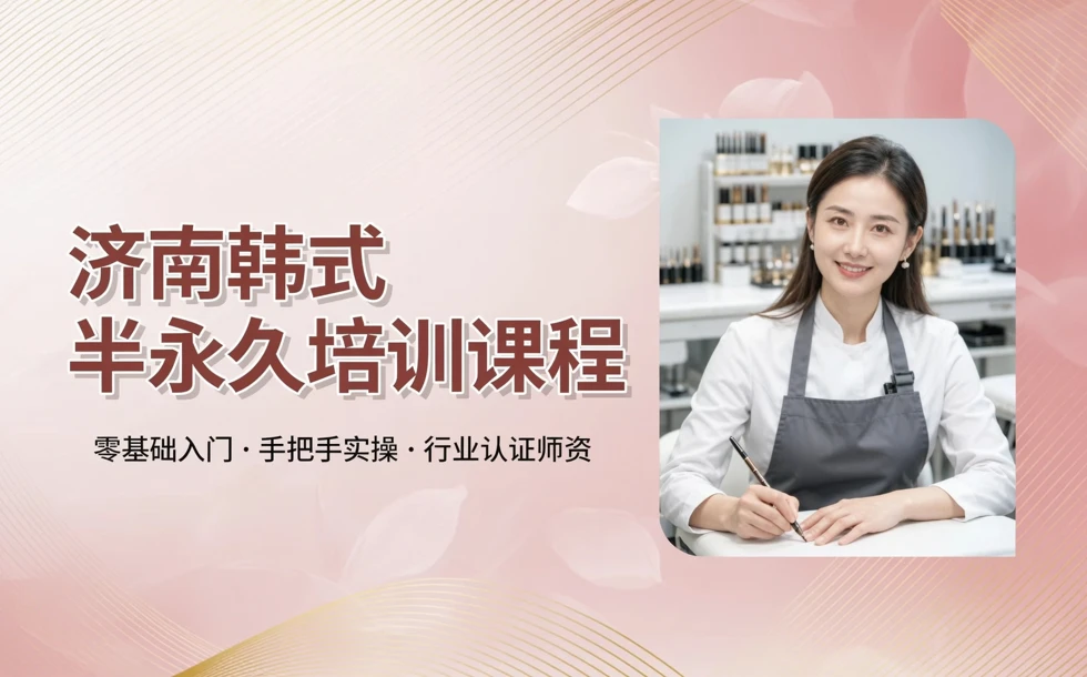 济南韩式半永久培训课程