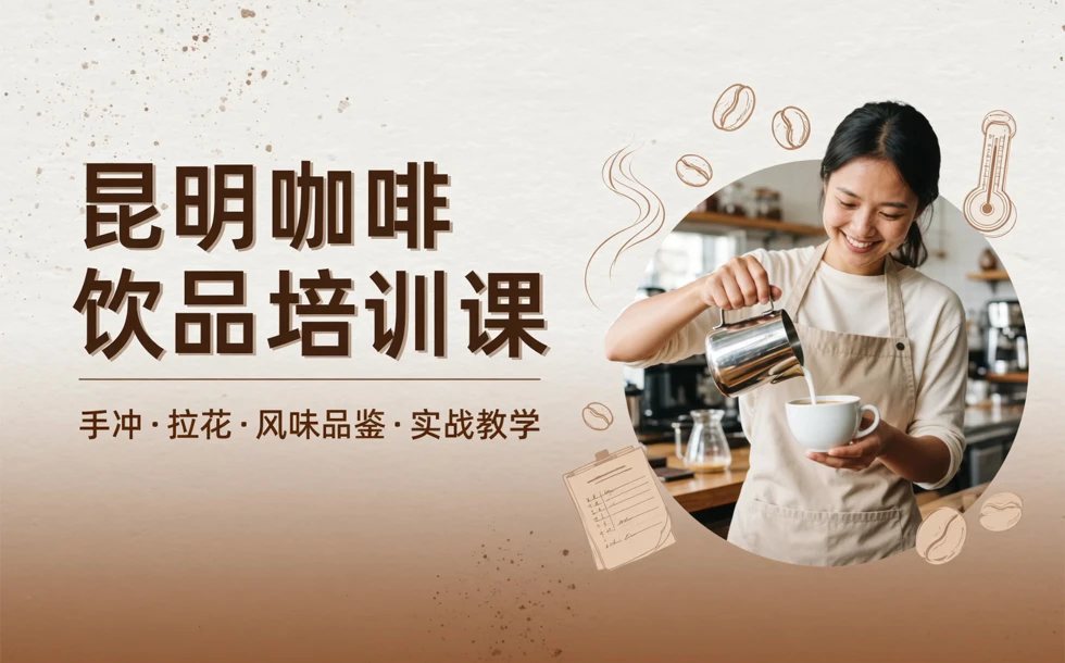 昆明咖啡饮品培训课