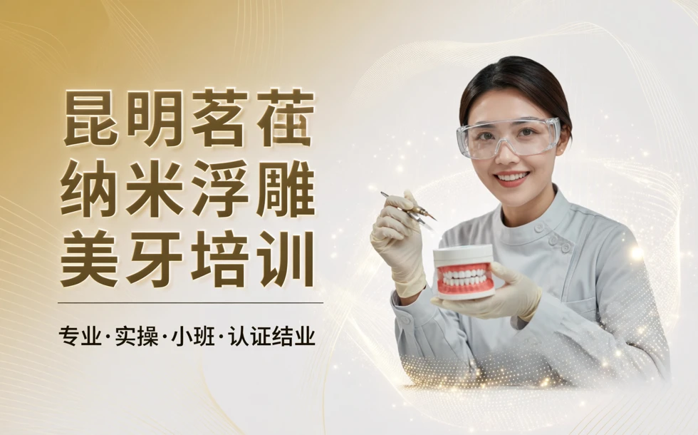 昆明茗荏纳米浮雕美牙培训课程