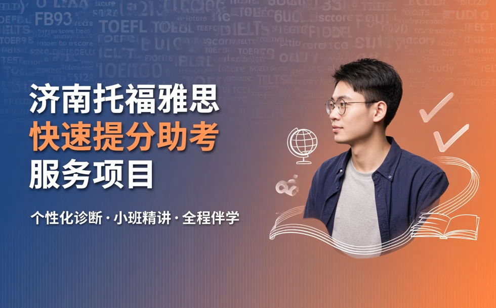 济南托福雅思快速提分助考服务项目