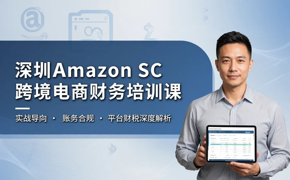 深圳Amazon SC跨境电商财务培训课
