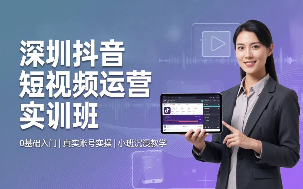 深圳抖音短视频运营实训班