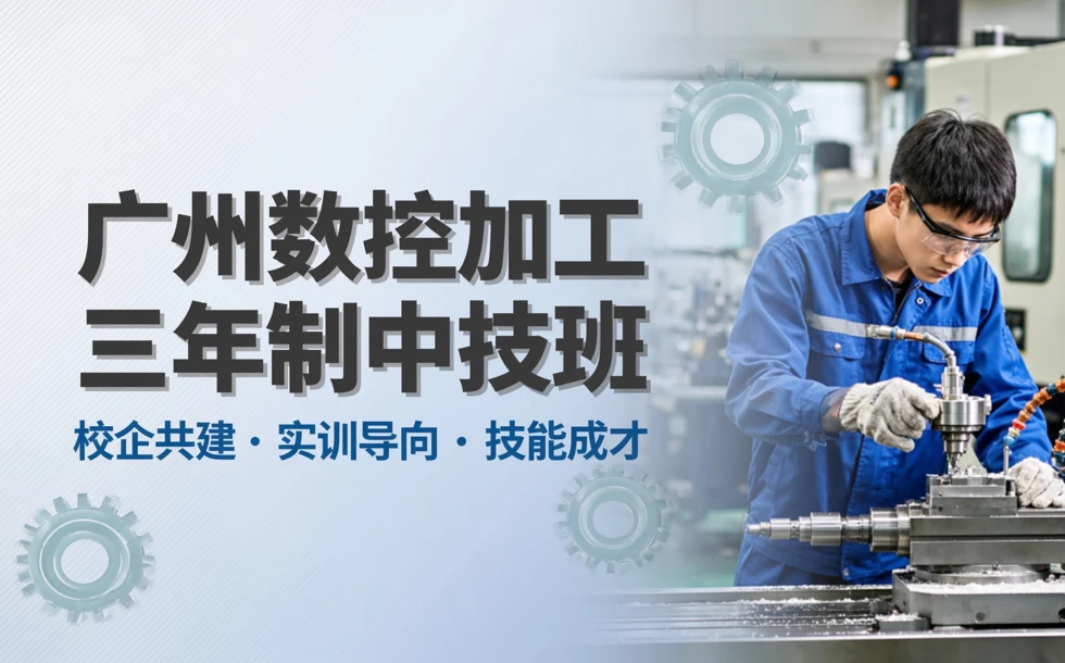 广州数控加工三年制中技班