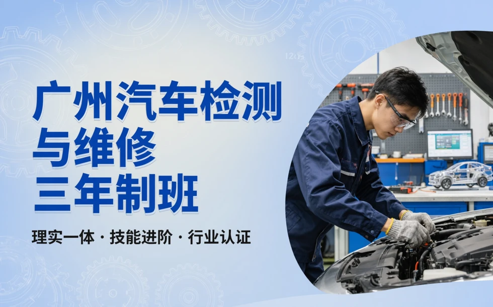 广州汽车检测与维修三年制班