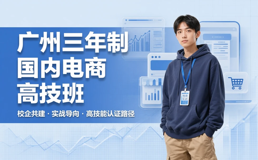 广州三年制国内电商高技班