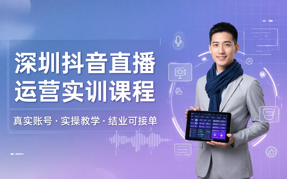 深圳抖音直播运营实训课程