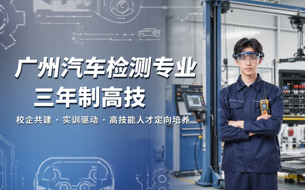 广州汽车检测专业三年制高技招生简章