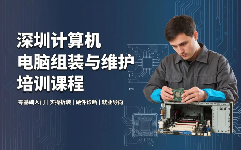 深圳计算机电脑组装与维护培训课程