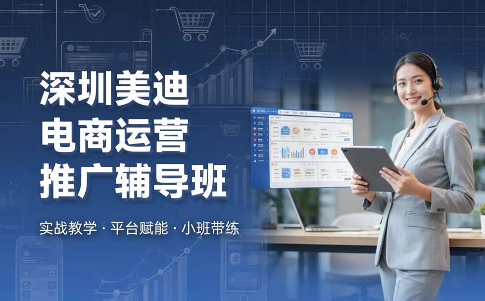 深圳美迪电商运营推广辅导班