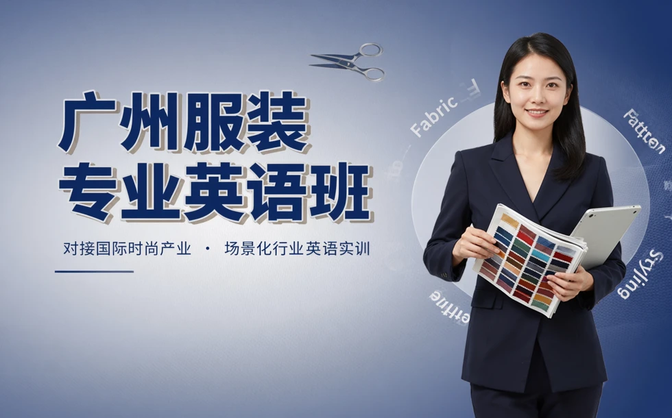 广州服装专业英语班