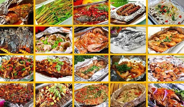 锡纸烧烤实拍示意图（课程现场）