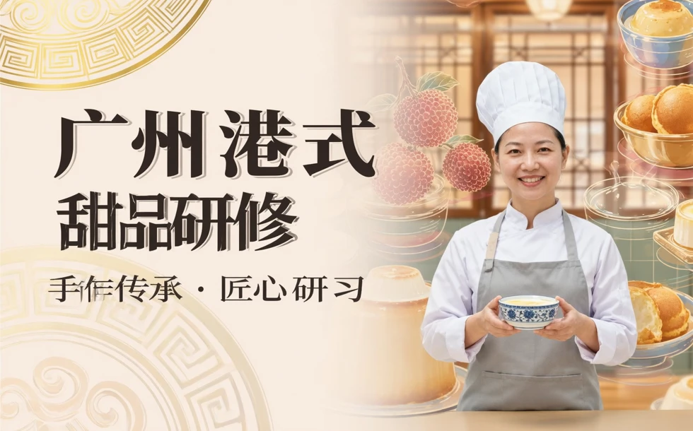 广州港式特色甜品制作研修培训课程