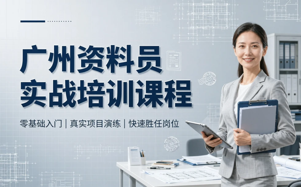 广州资料员实战培训课程