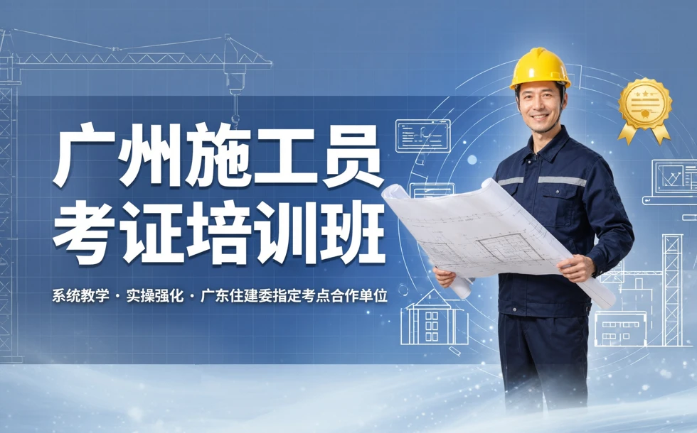 广州施工员考证培训班