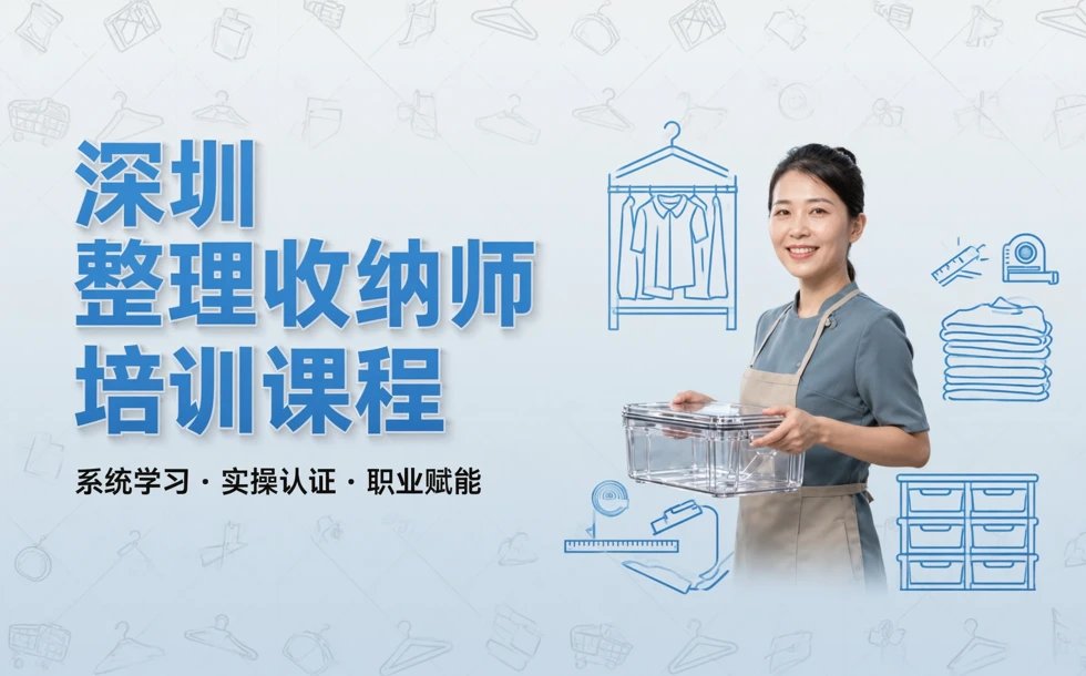 深圳整理收纳师培训课程