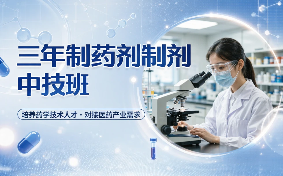 三年制药剂制剂中技班