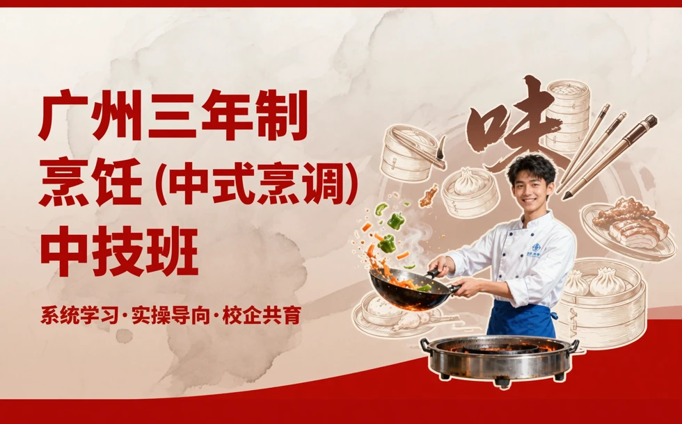广州三年制烹饪（中式烹调）中技班