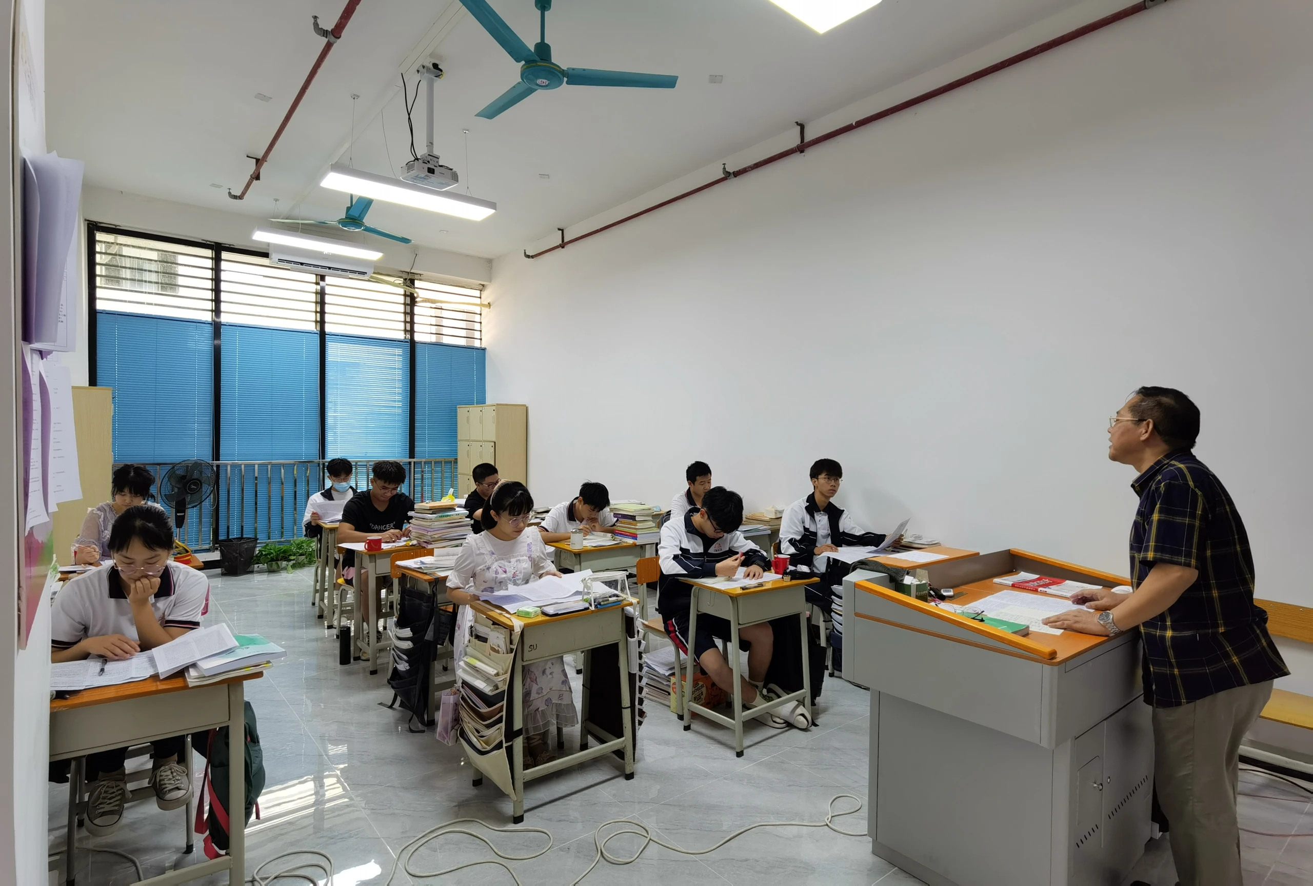 上课现场