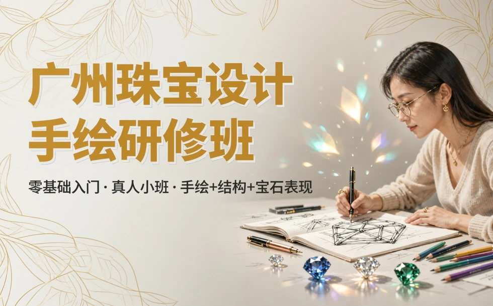 广州珠宝设计手绘研修班