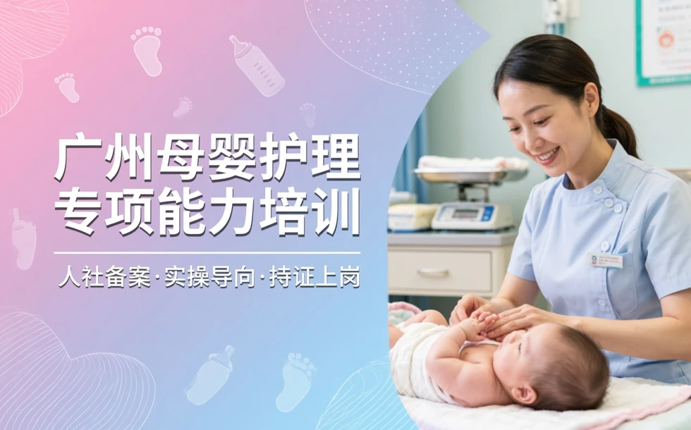广州母婴护理专项能力考证专业培训班