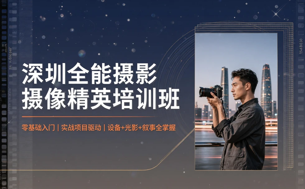 深圳全能摄影摄像精英培训班