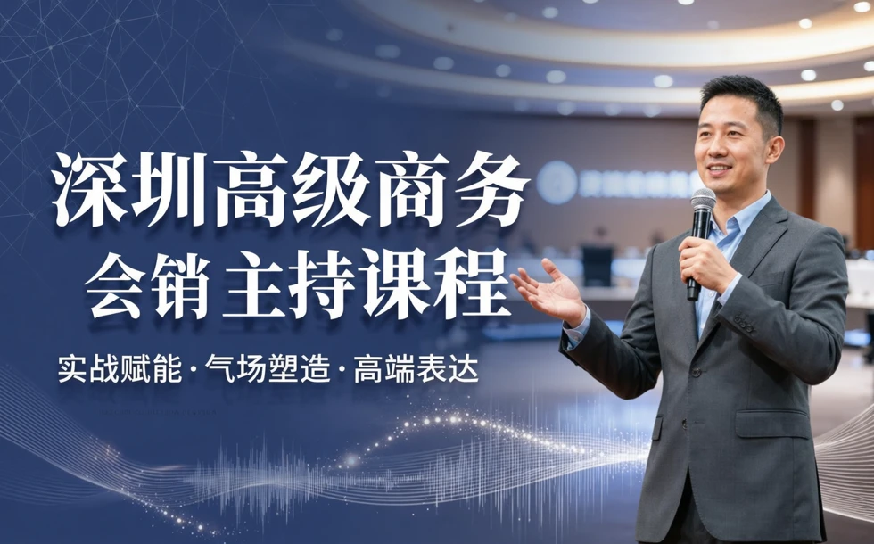 深圳高级商务会销主持课程