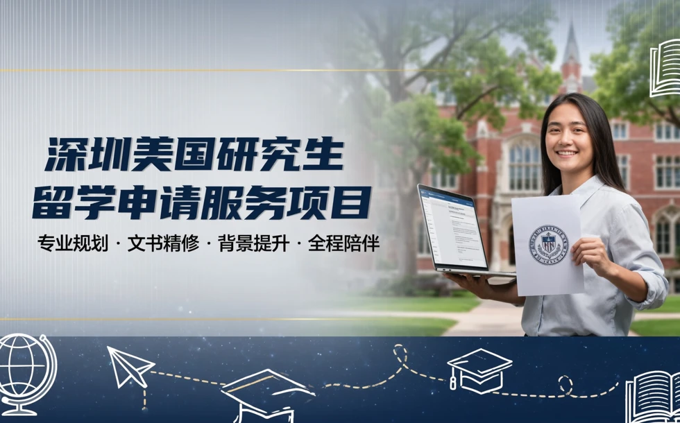 深圳美国研究生留学申请服务项目