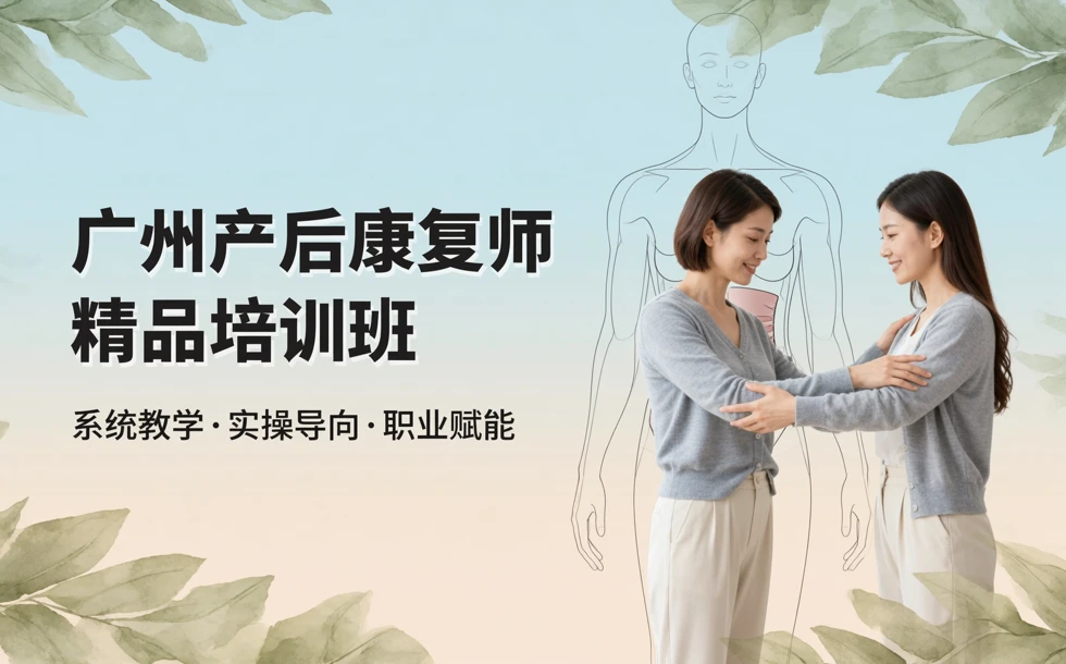 广州产后康复师精品培训班