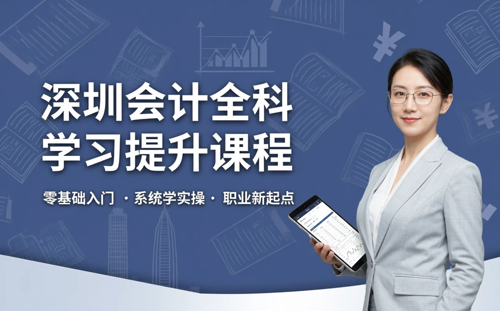 深圳会计全科学习提升课程