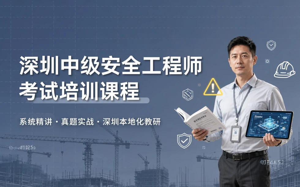 深圳中级安全工程师考试培训课程