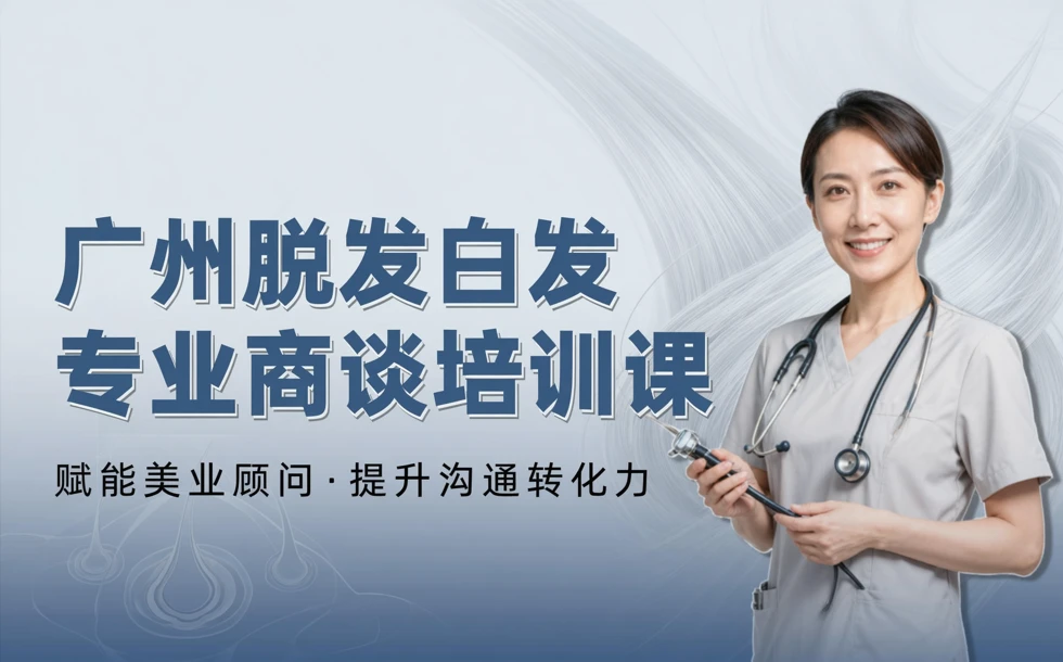 广州脱发白发专业商谈培训课
