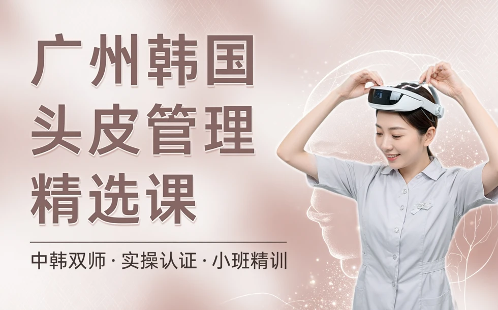 广州韩国头皮管理精选课