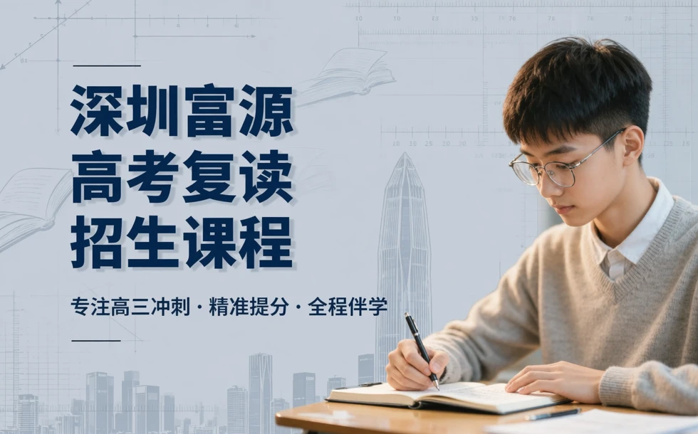 深圳富源高考复读招生课程