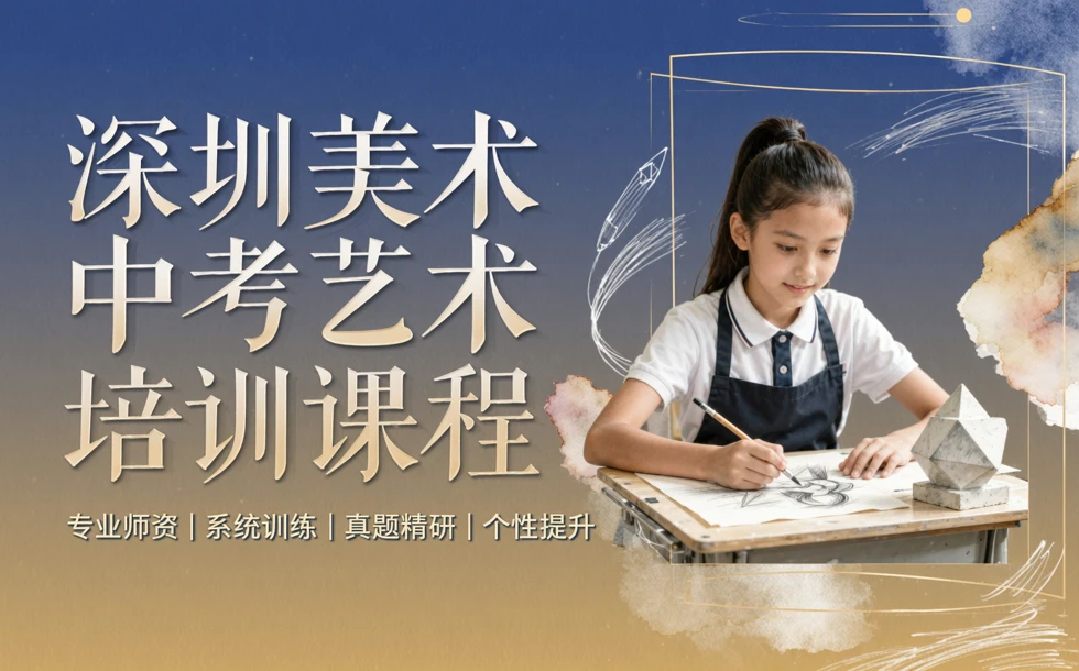 深圳美术中考艺术培训课程