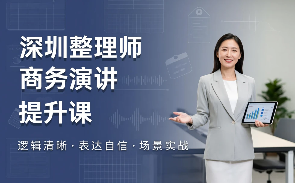 深圳整理师商务演讲提升课